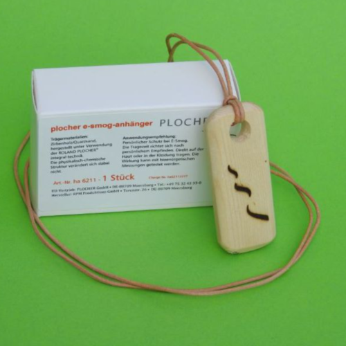 Plocher E-Smog-Anhänger