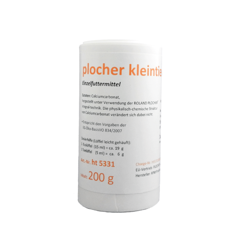 Kleintiere plocher kleintiere Einzelfuttermittel