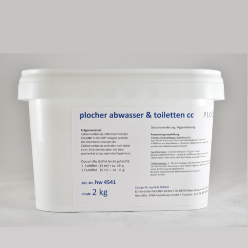 Plocher Abwasser & Toiletten cc (2kg) plocher abwasser & toiletten