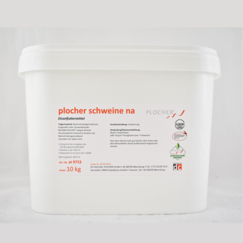 Plocher Schweine na Einzelfuttermittel