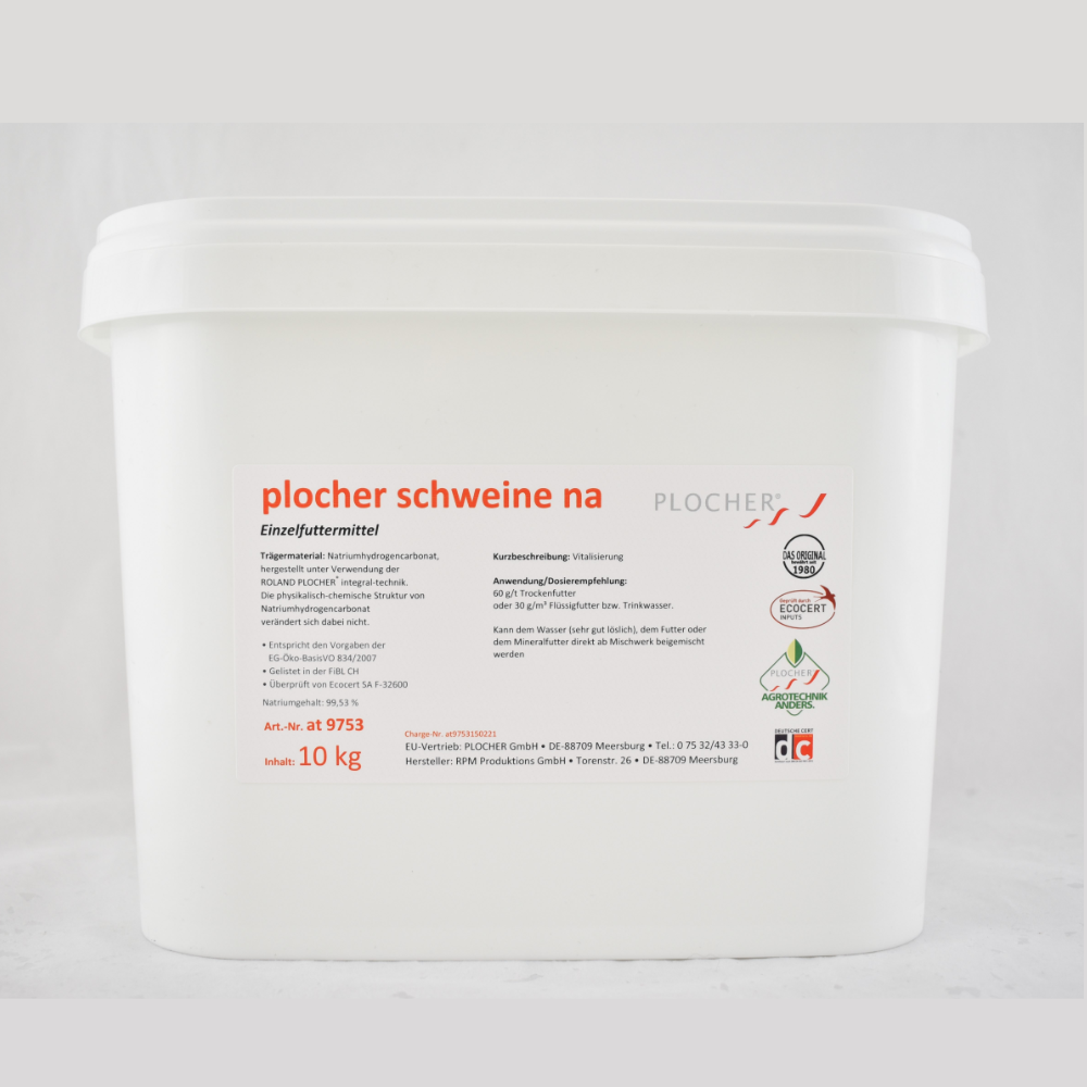 plocher schweine na Einzelfuttermittel
