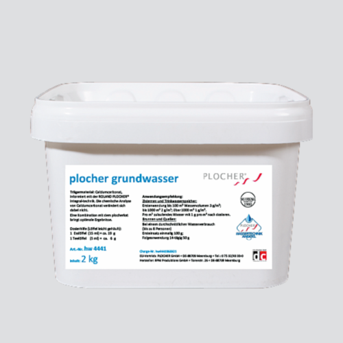 plocher grundwasser cc 2 kg plocher grundwasser